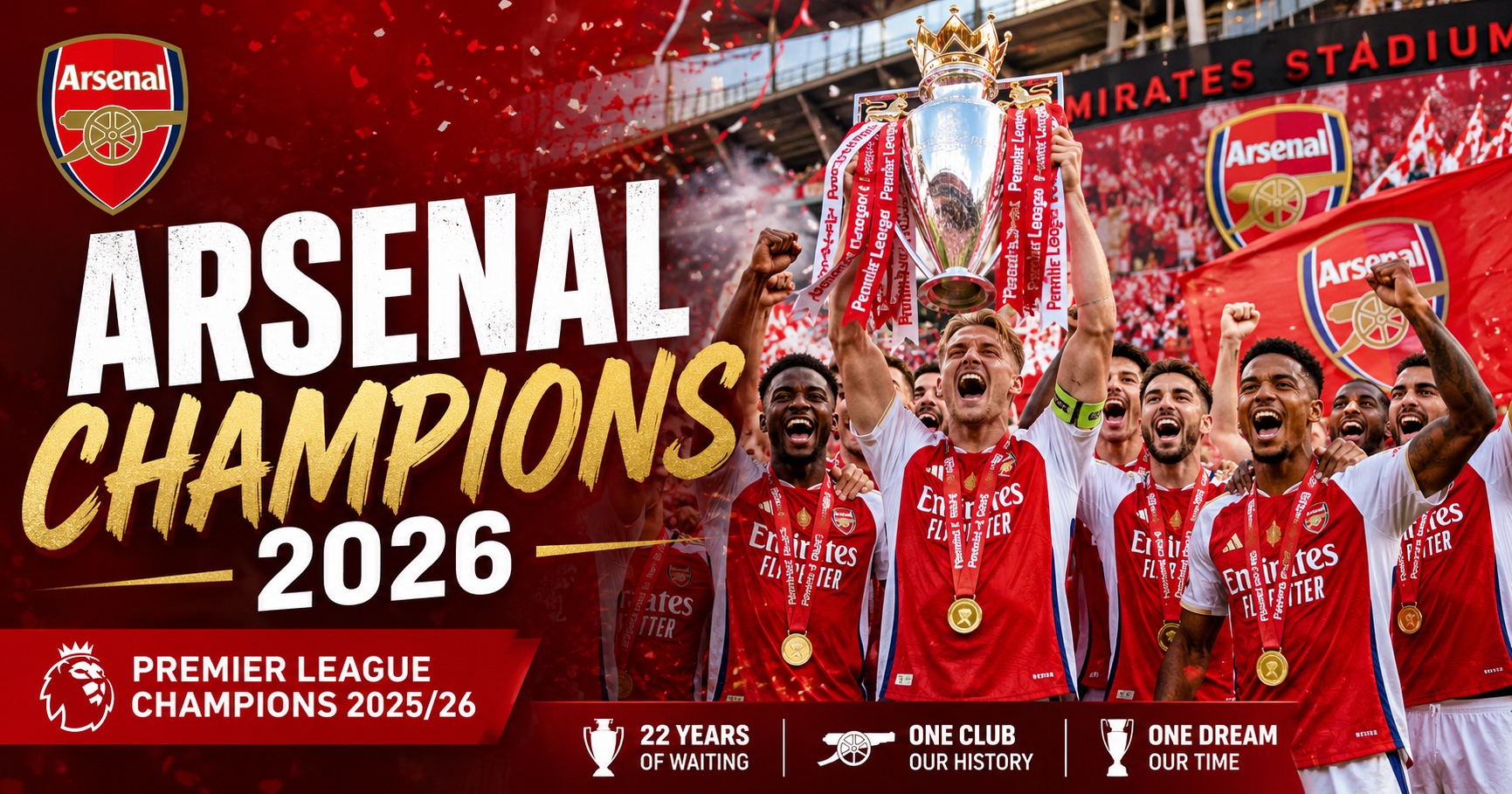 Arsenal End 22-Year Premier League Drought In Historic Triumph